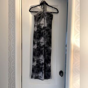 Zara Tie-Dye Halter Dress